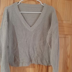 Cute cropped sweater bought off amazon